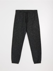 Spodnie dresowe regular jogger - szary