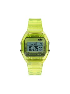 adidas Zegarek AO Street Digital Two Crystal AOST25538 Zielony