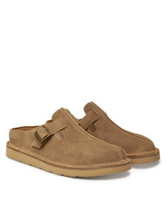 Clarks Klapki Solsbury 26180882 Brązowy