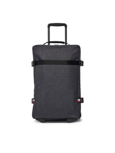 Tommy Hilfiger Walizka kabinowa Th Nylon Travel Soft AM0AM13554 Szary