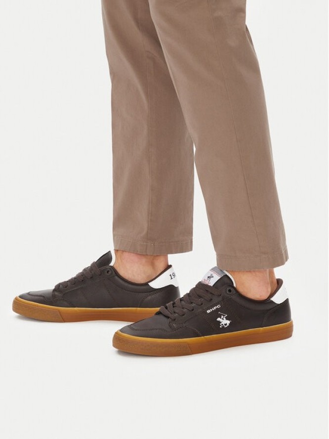 Beverly Hills Polo Club Sneakersy CEO-V5-FALCO Brązowy