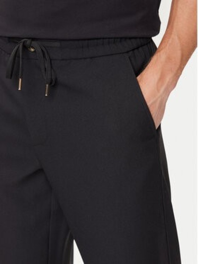 Versace Jeans Couture Spodnie materiałowe 79GAA100 N0136 Czarny Regular Fit