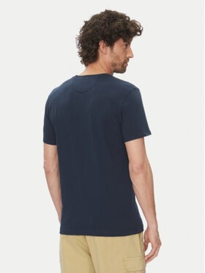 La Martina T-Shirt Aloysius MARG30 JS206 Granatowy Regular Fit