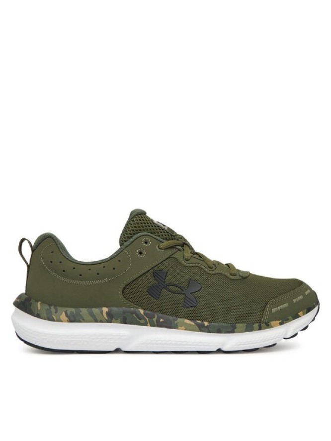 Under Armour Buty do biegania UA Charged Assert 10 Camo 3027036 Zielony