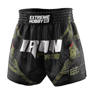 Spodenki Muay Thai męskie EXTREME HOBBY IRON FORCE