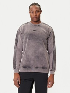 adidas Bluza Premium Essentials Retro JD0246 Szary Loose Fit