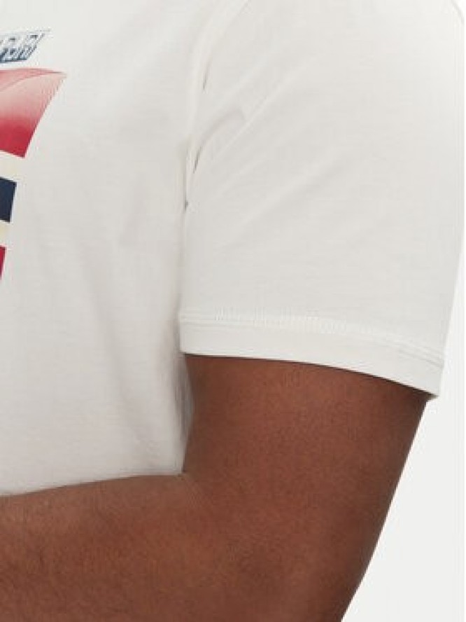 Napapijri T-Shirt S-Lari NP0A4IE52061 Biały Regular Fit