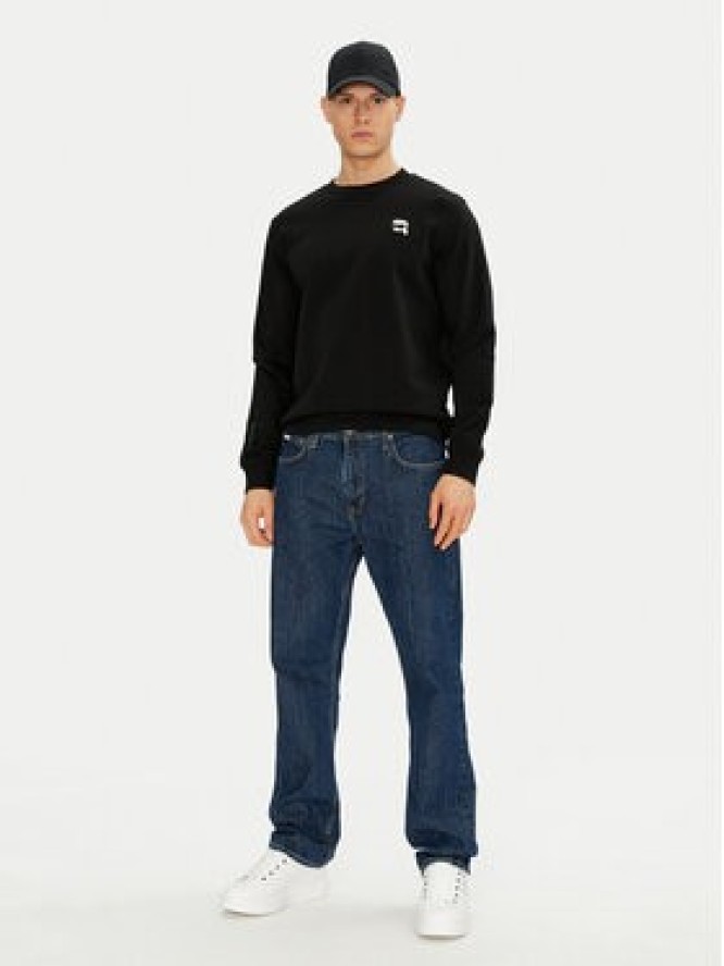 KARL LAGERFELD Bluza 705710 500900 Czarny Regular Fit