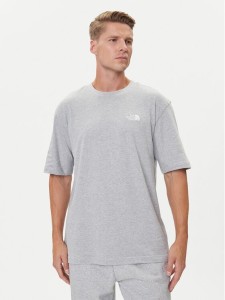 The North Face T-Shirt Simple Dome NF0A87NR Szary Oversize
