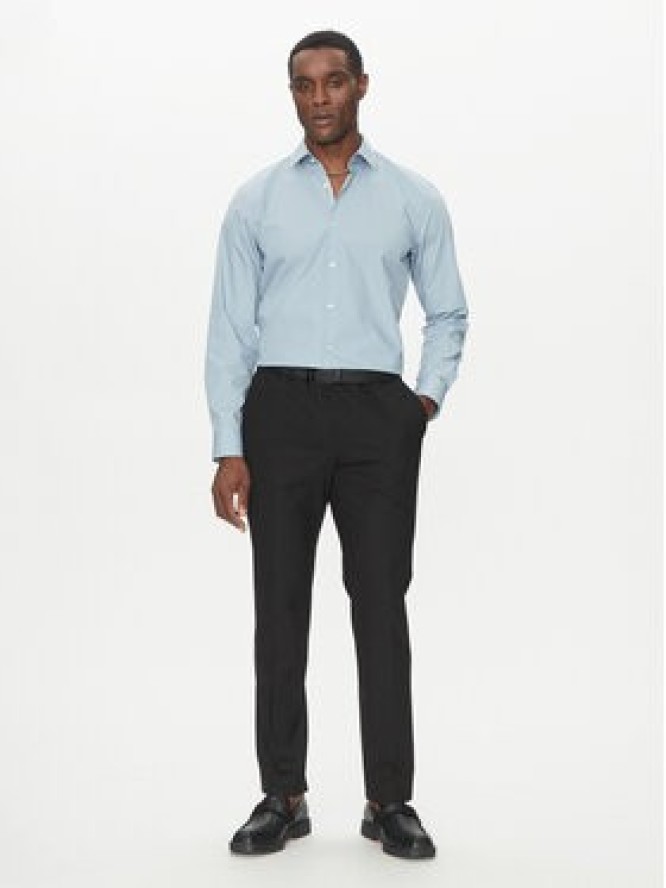 HUGO Koszula Koey 50539766 Błękitny Slim Fit