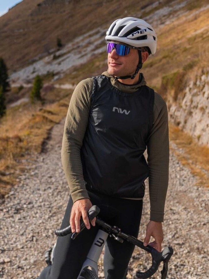 Kamizelka rowerowa NORTHWAVE Shield Vest czarny