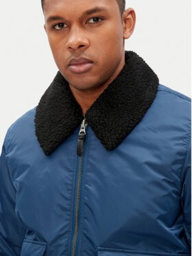 Pepe Jeans Kurtka bomber Melvin PM403060 Niebieski Regular Fit