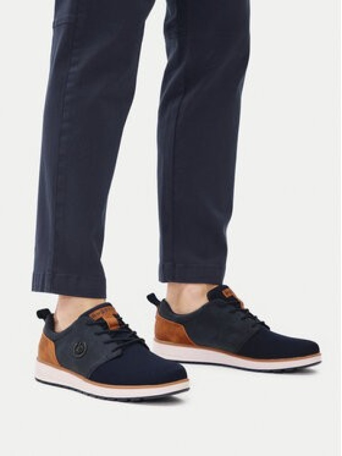 Bugatti Półbuty 331-AFB01-6900-4100 Granatowy