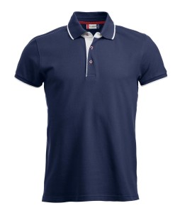 clique Polo Seattle 100% bawełna - dark navy
