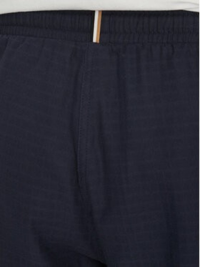 BOSS Szorty materiałowe 50540134 Granatowy Regular Fit
