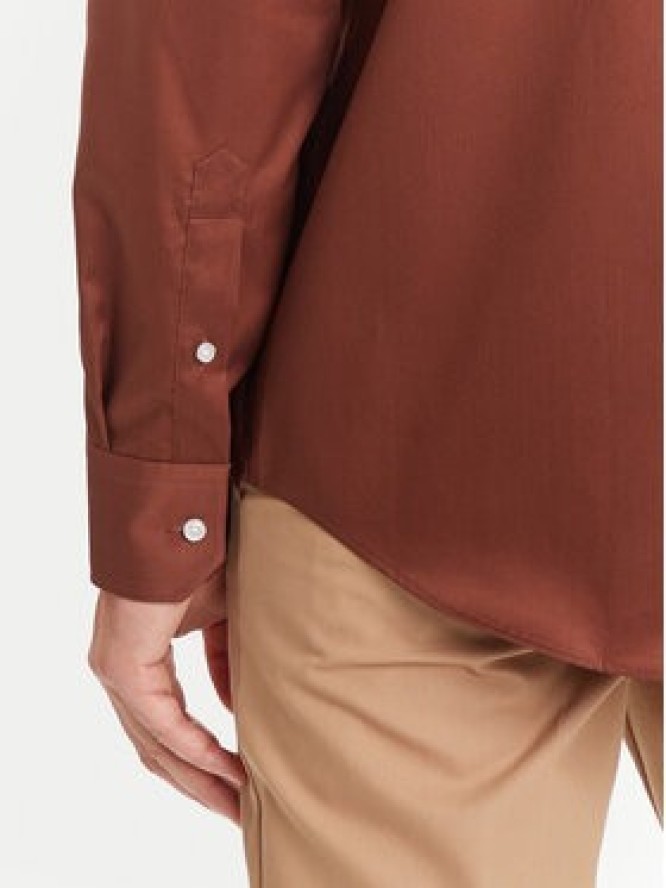 BOSS Koszula H-Joe 50545145 Beżowy Regular Fit