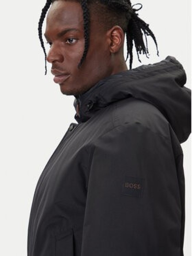 BOSS Kurtka zimowa Osis1 50547099 Czarny Relaxed Fit
