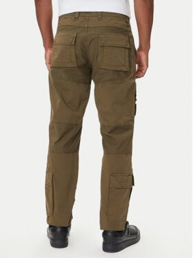 Aeronautica Militare Spodnie materiałowe 252PA1387UCT0149 Zielony Regular Fit