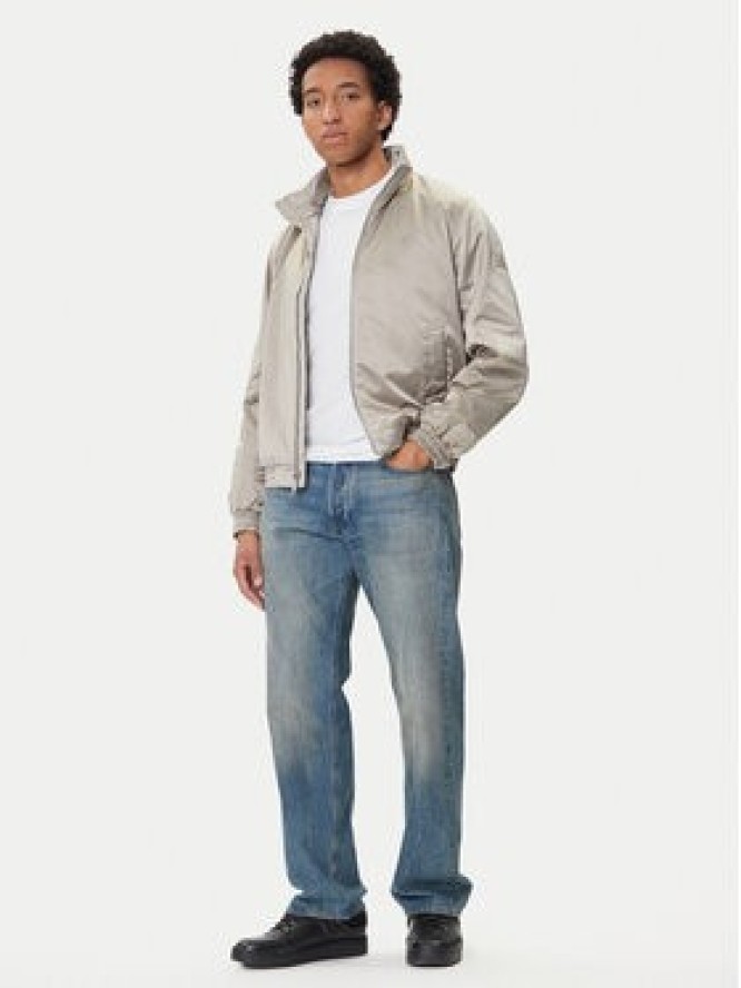 Calvin Klein Jeans Kurtka bomber Harrington LV04RC516G Beżowy Regular Fit