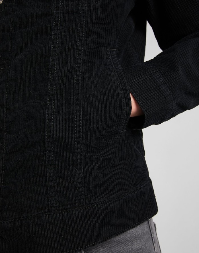 LEE SHERPA JACKET BLACK L87BSE01 112140972