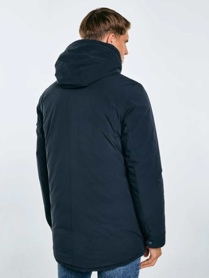 Kurtka męska z wypełnieniem granatowa Lob 404