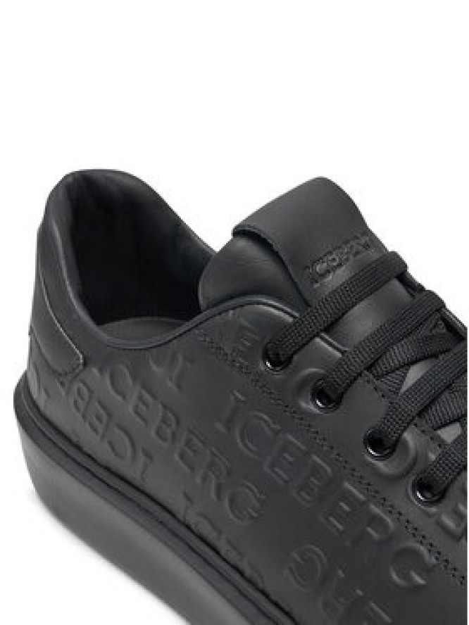 Iceberg Sneakersy Bozema IU1684 Czarny