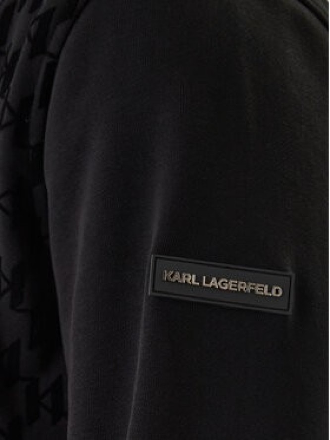 KARL LAGERFELD Bluza 705002 561910 Czarny Regular Fit