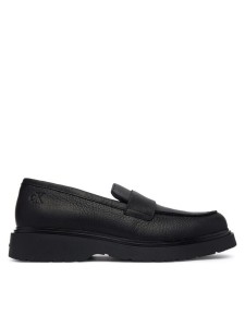 Calvin Klein Loafersy Combat Ess Loafer Tu Lth HM0HM02347 Czarny