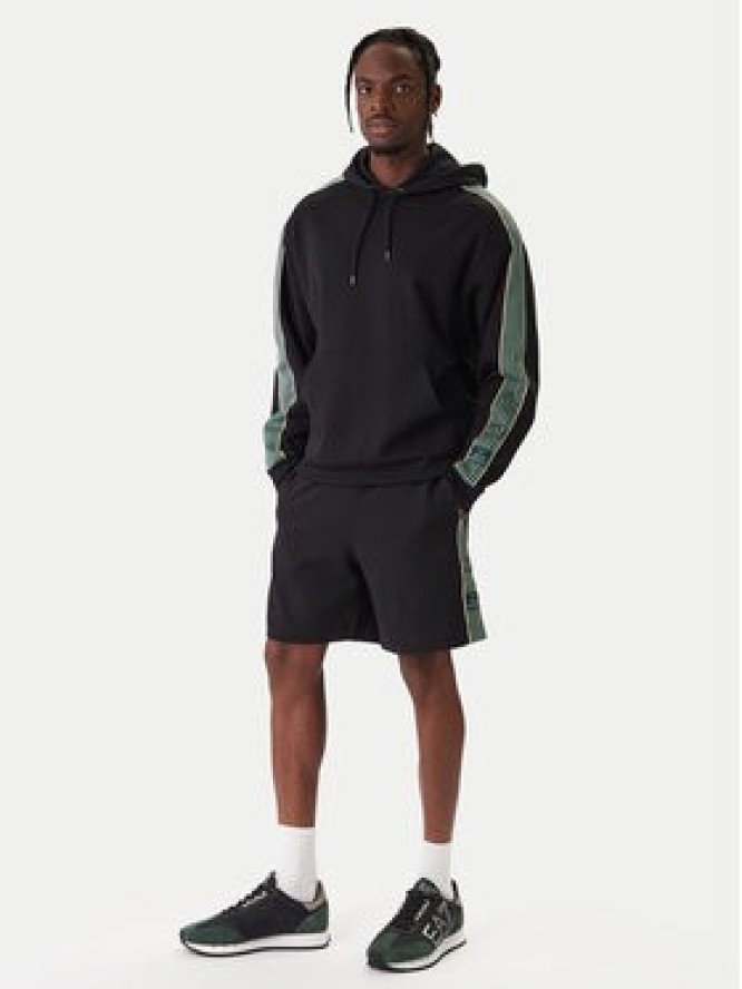 EA7 Emporio Armani Bluza 7M001508 AF12660 UC001 Czarny Regular Fit