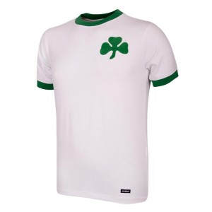 Koszulka retro piłkarska dla dorosłych - Panathinaikos FC 1974-75 - Biała
