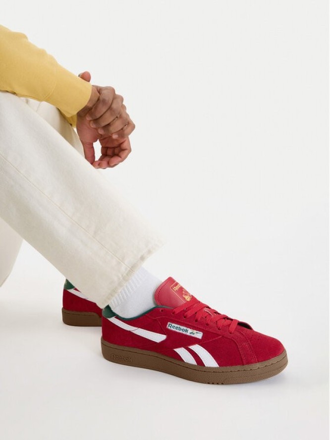 Reebok Sneakersy EO-CLUB C GROUNDS UK 100244996 Czerwony