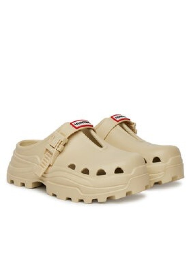 Hunter Klapki HFRW0004252 Beżowy