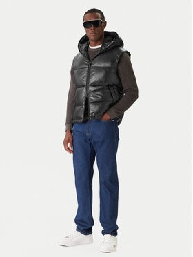 Save The Duck Kamizelka D80296M LOVE21 Czarny Regular Fit