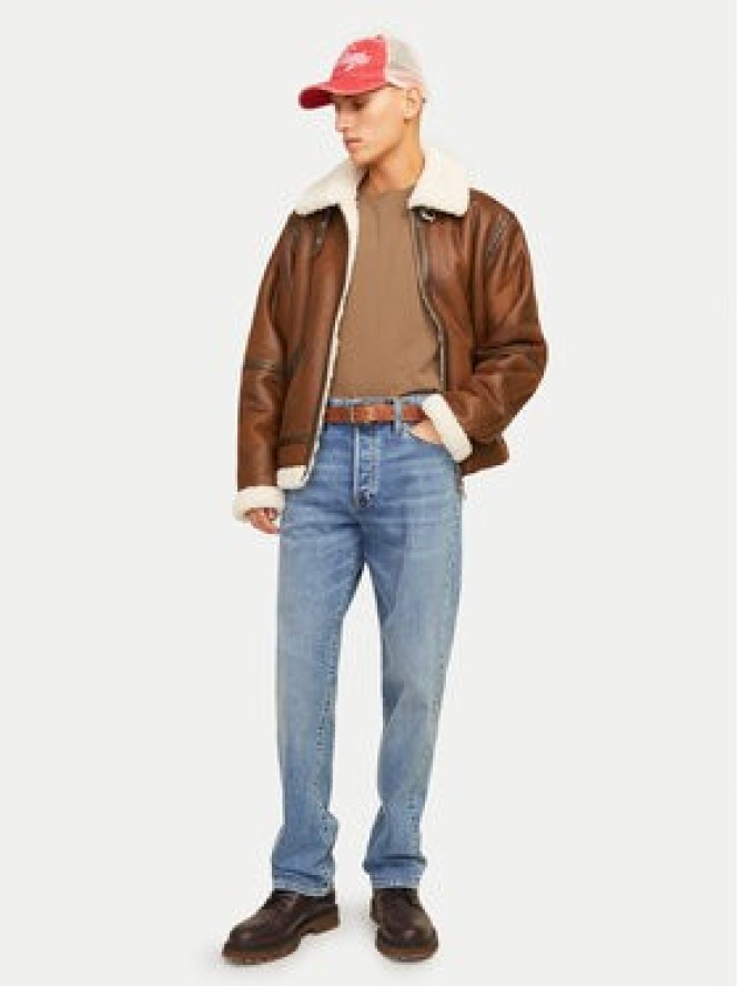 Jack & Jones Jeansy Chris 12259166 Niebieski Relaxed Fit