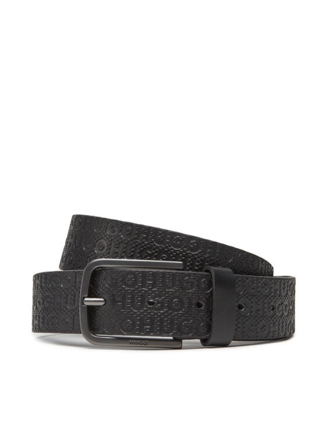 HUGO Pasek Męski 50548364 Czarny