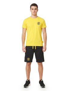 Komplet męski: koszulka + spodenki bermudy Fluo