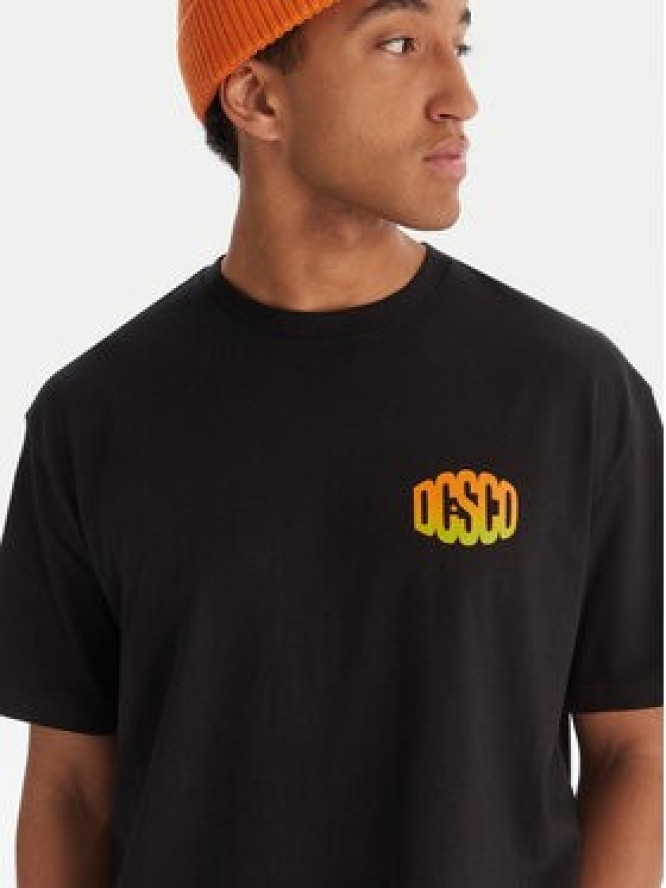 DC Shoes T-Shirt EDYZT04372 KVJ0 Czarny Relaxed Fit