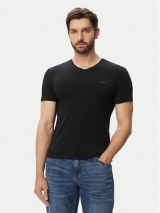 Guess T-Shirt M6YI32 K3735 Czarny Extra Slim Fit