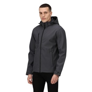 Męska Kurtka Venturer 3warstwowa Soft Shell Z Kapturem