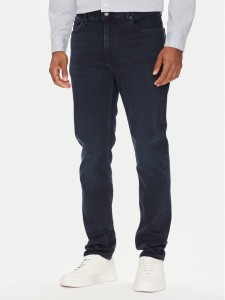 Tommy Hilfiger Jeansy Bleecker MW0MW40676 Granatowy Slim Fit