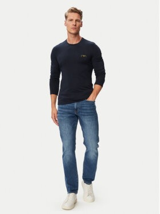 Emporio Armani Underwear Longsleeve EM000383 AF25018 UB102 Granatowy Regular Fit