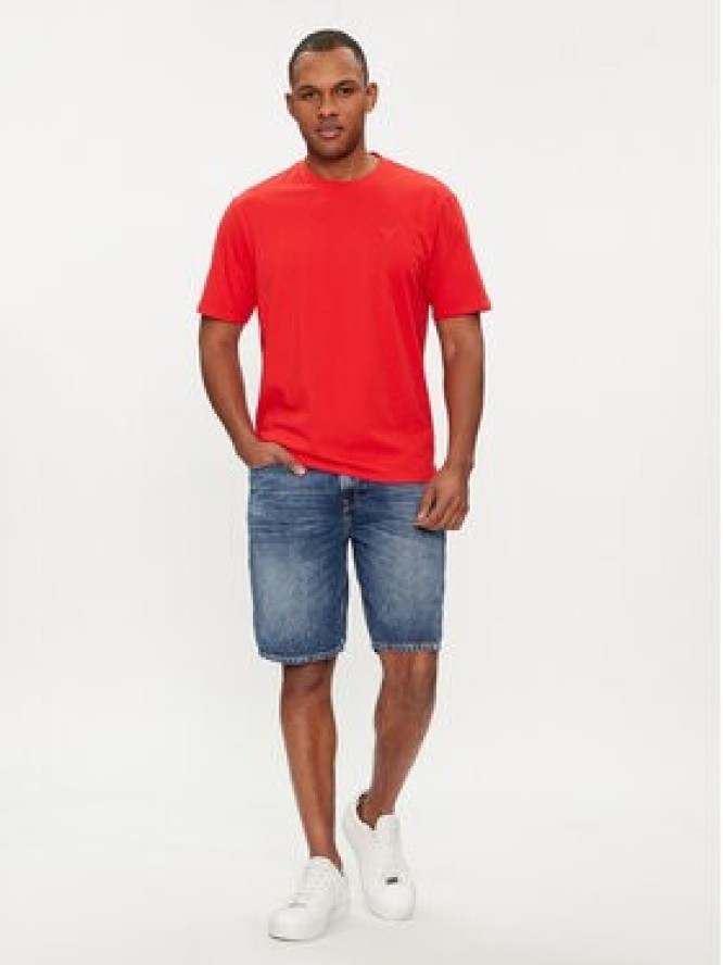 Guess Szorty jeansowe M4GD27 D5AY1 Granatowy Regular Fit