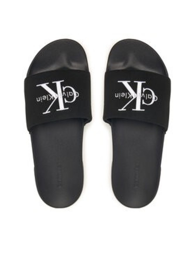 Calvin Klein Jeans Klapki Ess Slide Cv YM0YM01393 Czarny