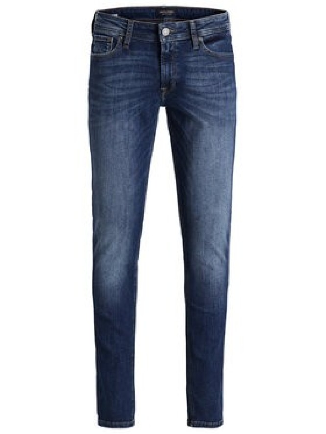 Jack & Jones Jeansy Liam 12166854 Granatowy Skinny Fit