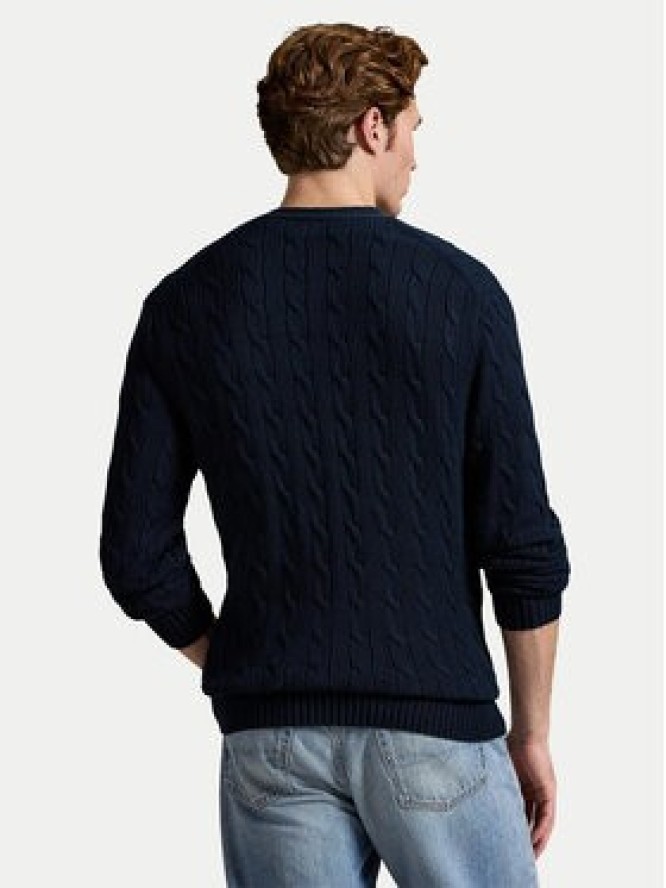 Polo Ralph Lauren Kardigan 710890548004 Granatowy Regular Fit