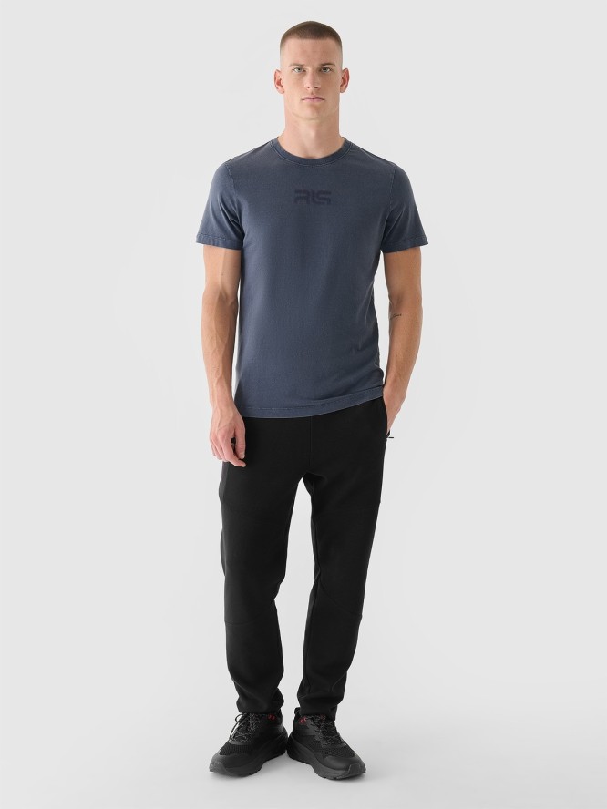 4F T-shirt regular męski 4F x Robert Lewandowski - szary S