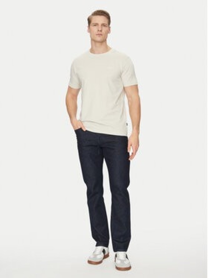 JOOP! Jeans T-Shirt 30027746 Beżowy Modern Fit