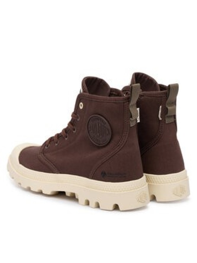 Palladium Trapery Pampa Hi Zip Organic 79101-293-M Brązowy