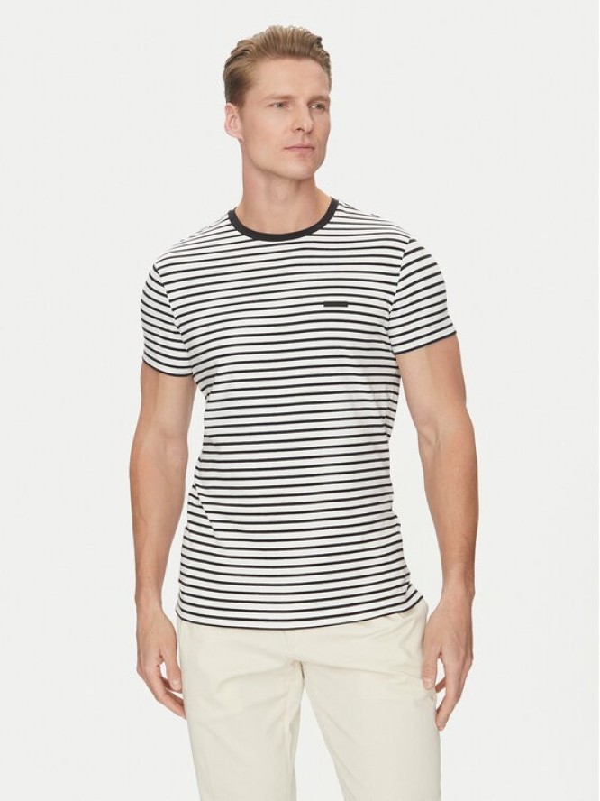 Calvin Klein T-Shirt K10K114177 Czarny Slim Fit