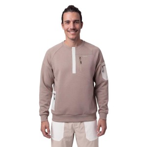 Męska techniczna bluza trekkingowa Siroko Tatras Sand